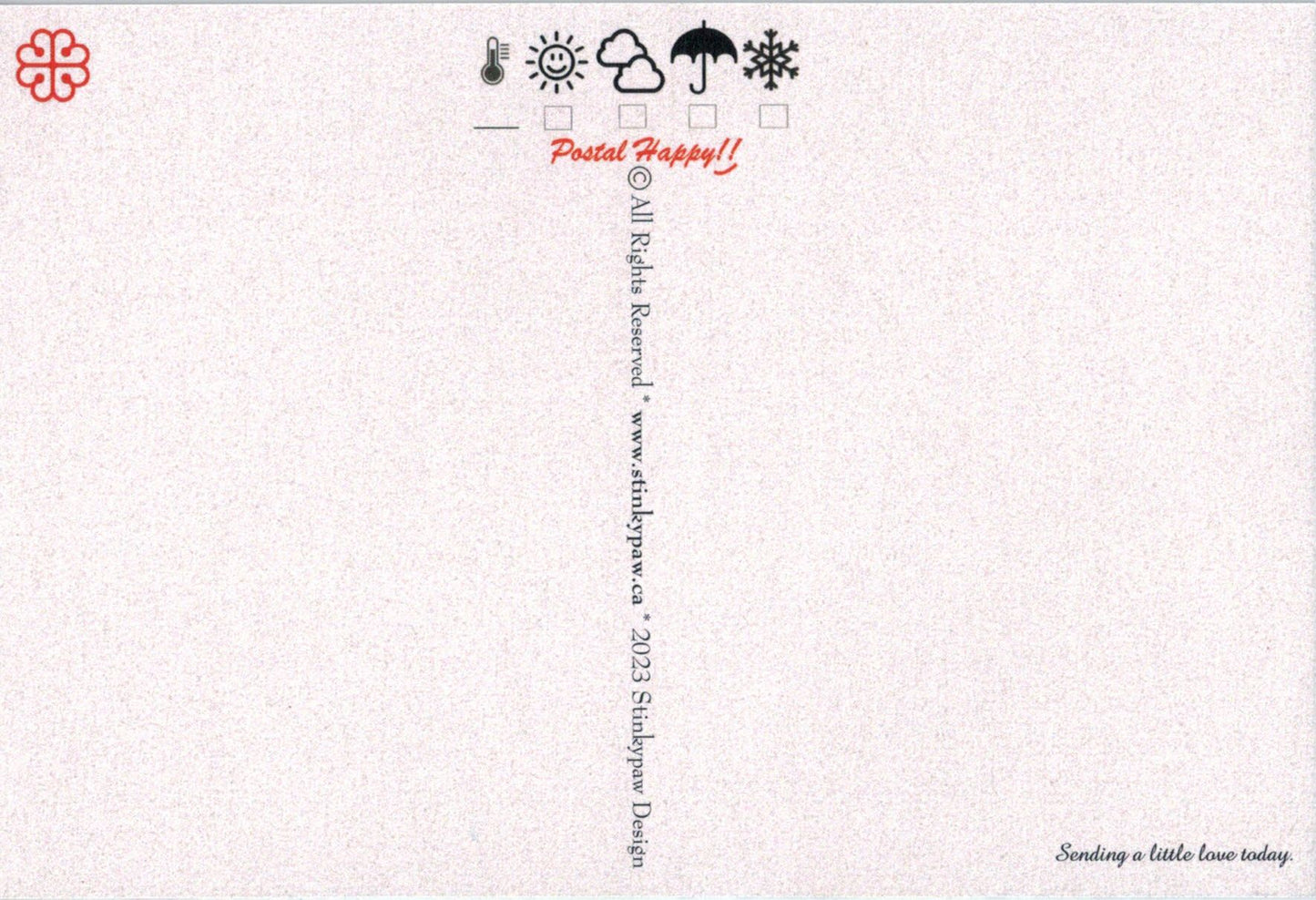 Montréal Street Postcard