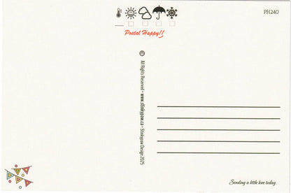 Collage Timbres de fête