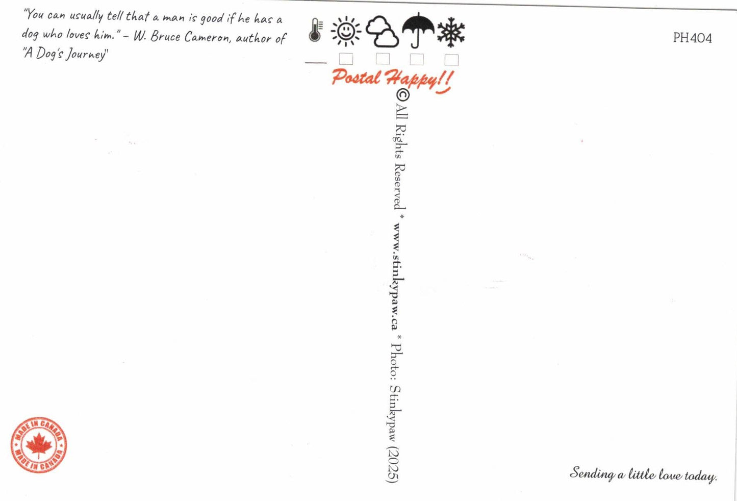 Be The Person Postcard