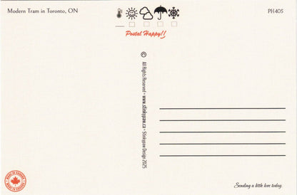 Toronto Tram Postcard