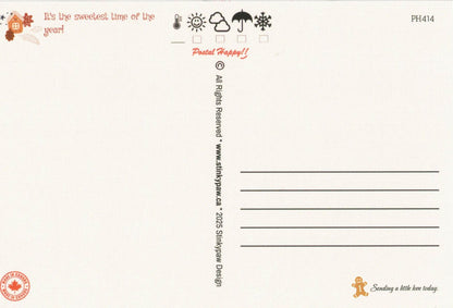 "Sweet Christmas" Postcard
