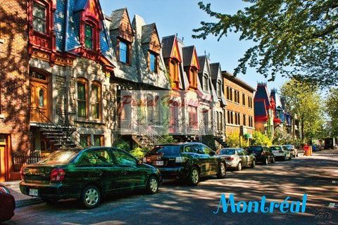 Montréal Carré St-Louis Postcard