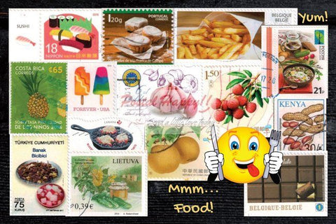 World Food Stamps Postcard