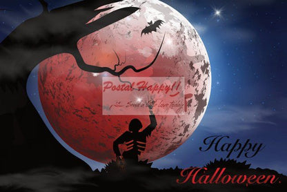 Happy Halloween Postcard