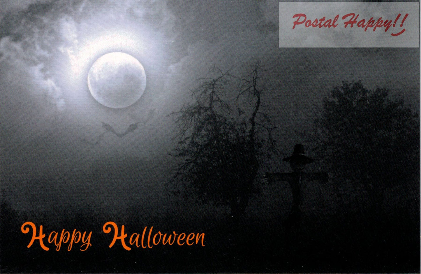 Happy Halloween Postcard