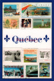 Collage Timbres du Québec