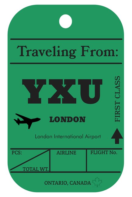 YXU Tag Postcard