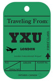 YXU Tag Postcard