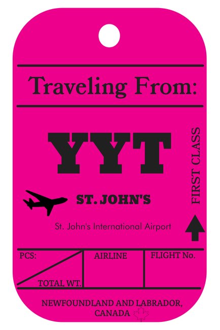 YYT Tag Postcard